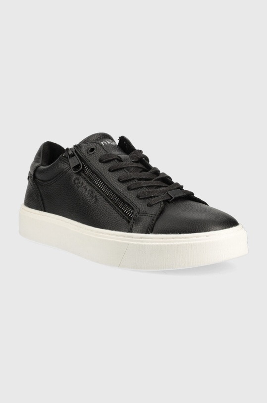 Calvin Klein sneakers din piele HM0HM00811.BEH negru AW22