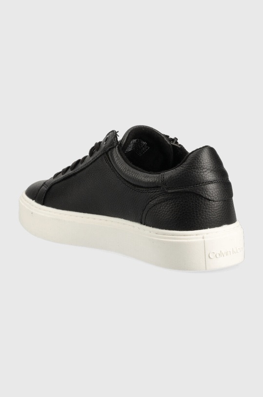Încălțăminte Calvin Klein sneakers din piele HM0HM00811.BEH negru