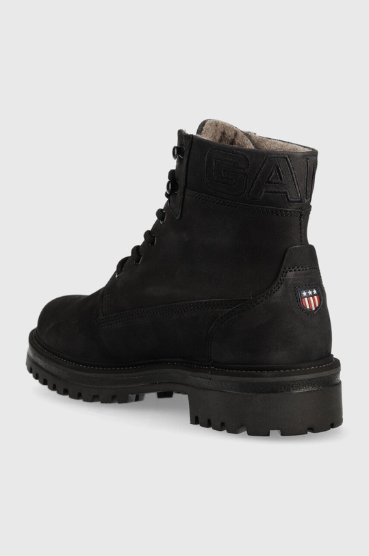 Încălțăminte Gant cizme din piele intoarsa Palrock 25641364.G00 negru