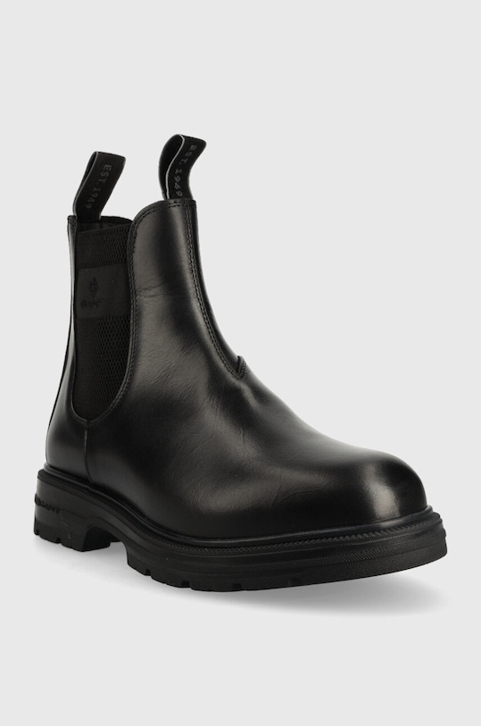 Kožne gležnjače Gant Gretty 25651350.G00 crna AW22