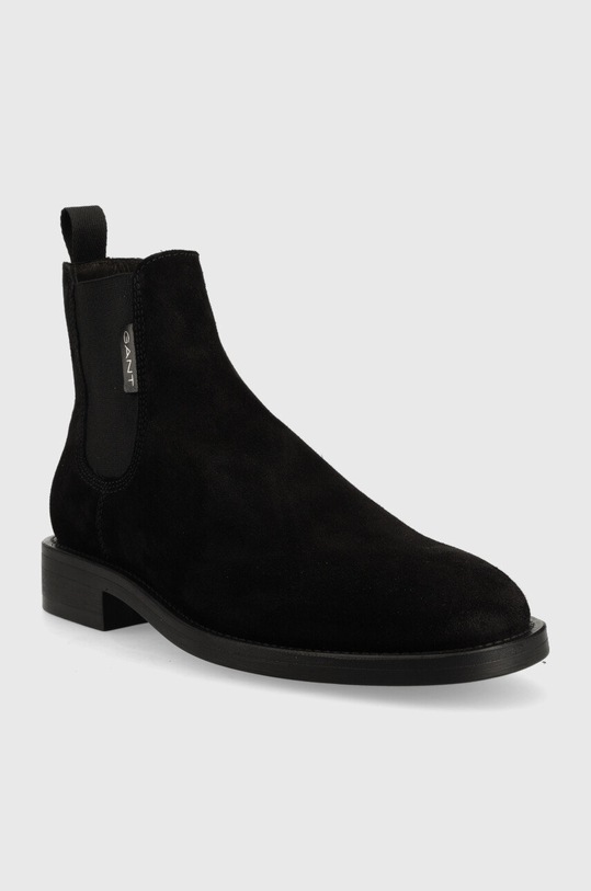 Gant sztyblety zamszowe Brockwill 25653341.G00 czarny AW23