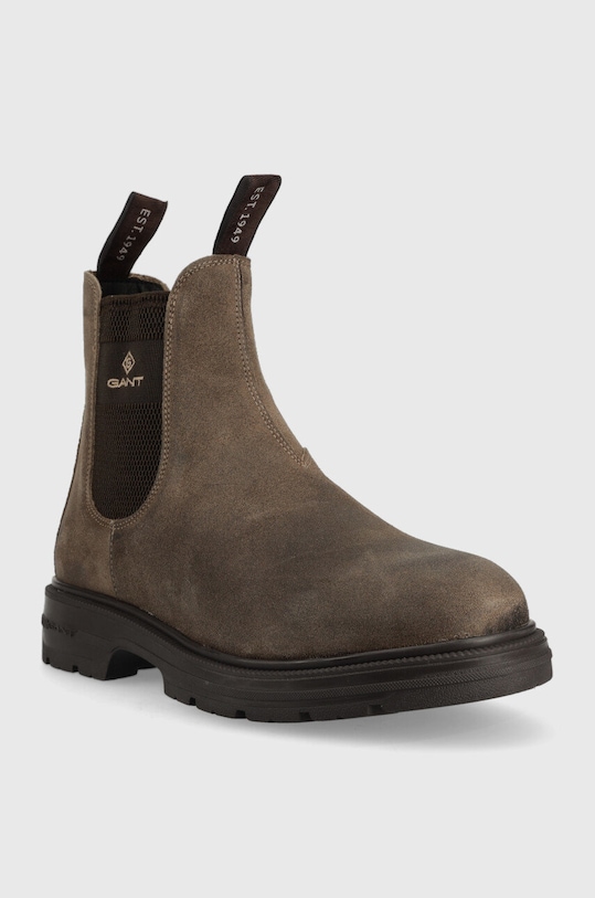 Gant botine din piele intoarsa Gretty 25653349.G24 gri AW22