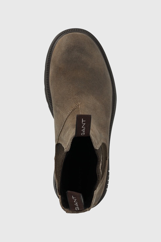 Gant botine din piele intoarsa Gretty gri 25653349.G24