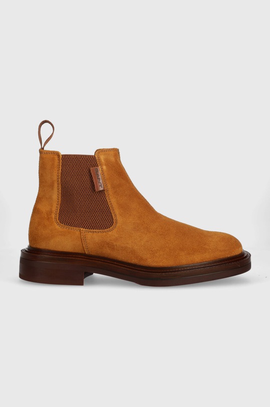 Gant botine din piele intoarsa Fairwyn casual maro 25653382.G497