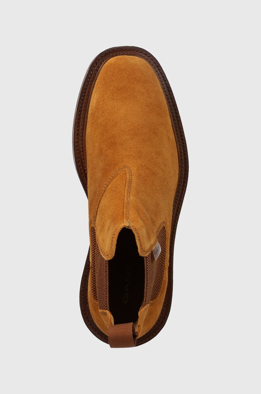 Gant botine din piele intoarsa Fairwyn maro 25653382.G497