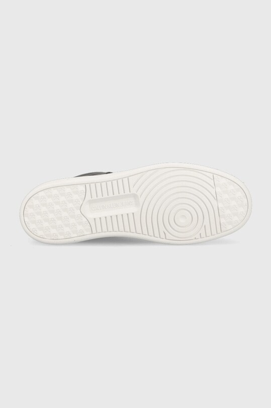 Шкіряні кросівки Calvin Klein Jeans Basket Cups Laceup High YM0YM00498.BDS чорний