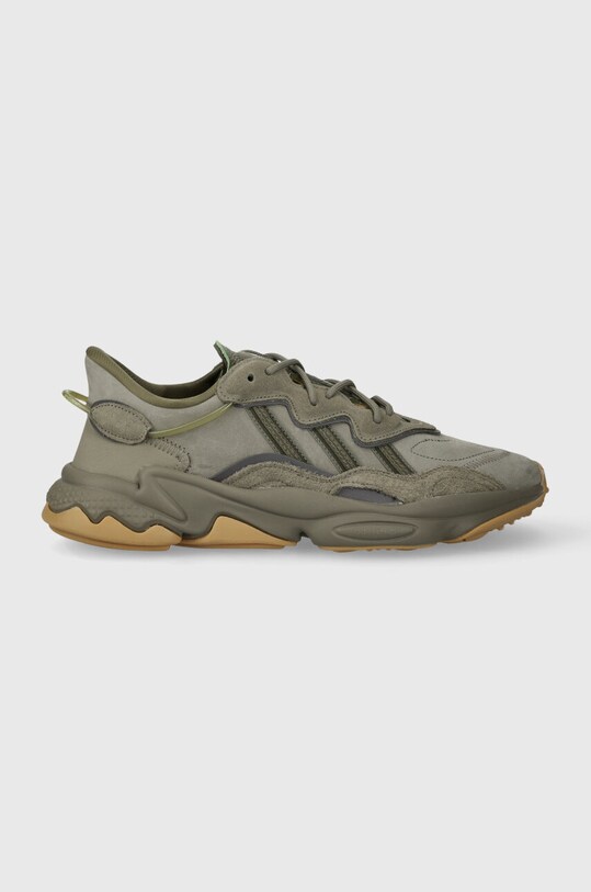adidas Originals sneakersy Ozweego skóra zamszowa zielony EE6461