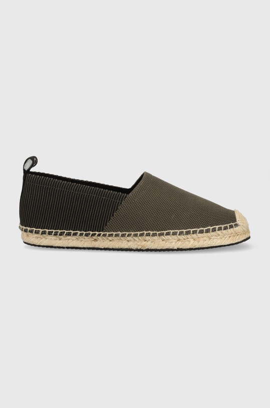 HUGO Hommes Sannes Slon Espadrilles avec Semelle en Jute et Logos imprimés HUGO Hommes Sannes Slon Espadrilles avec Semelle en Jute et Logos imprimés