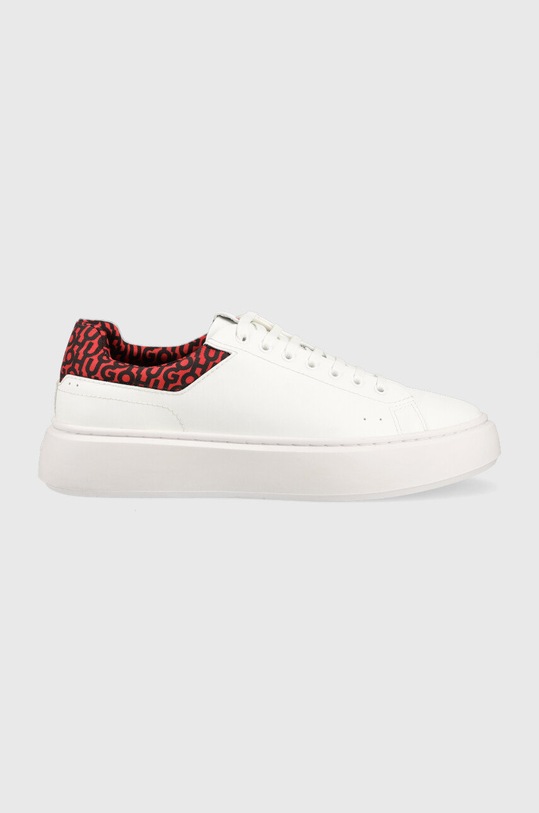 HUGO sneakersy Allen Tenn 50474063.160 imitacja skóry licowej biały 50474063.160