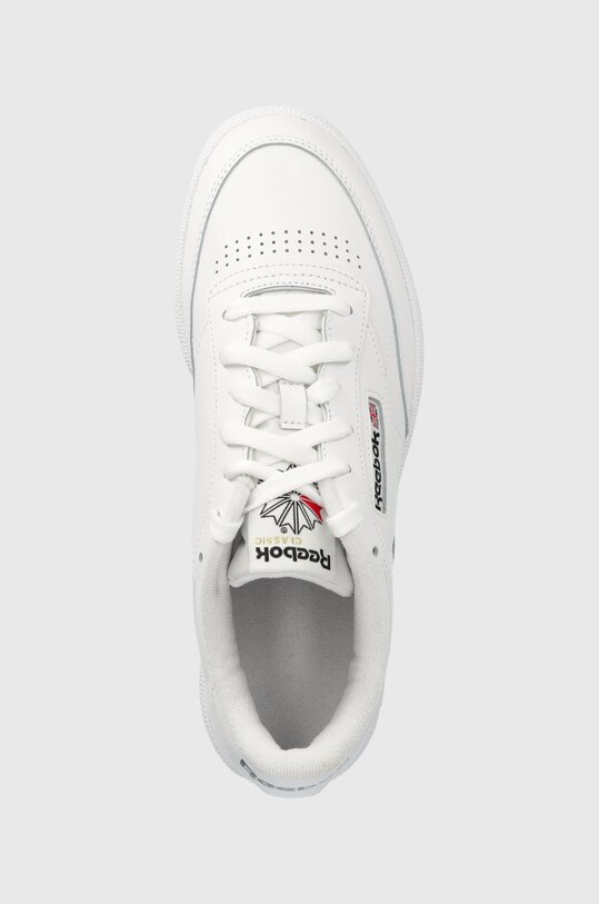 Δερμάτινα αθλητικά παπούτσια Reebok Classic CLUB C 85 GZ1605 λευκό GZ1605
