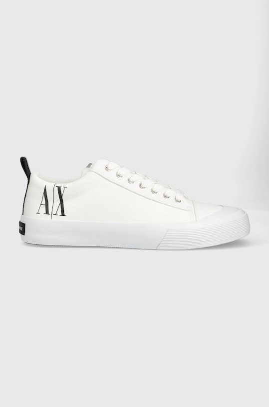 Tenisky Armani Exchange imitace kůže bílá XUX140.XV591.00152