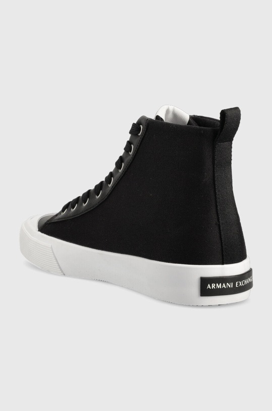 Обувки Високи кецове Armani Exchange XUZ039.XV591.00002 черен