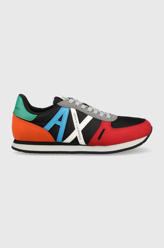 Sneakers boty Armani Exchange imitace kůže vícebarevná XUX017.XCC68.M210