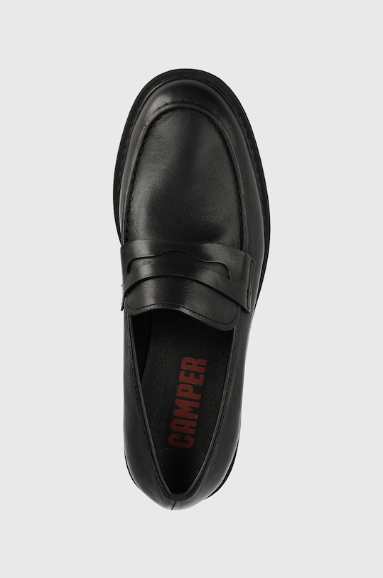 Kožené mokasíny Camper Mil černá K100268.001