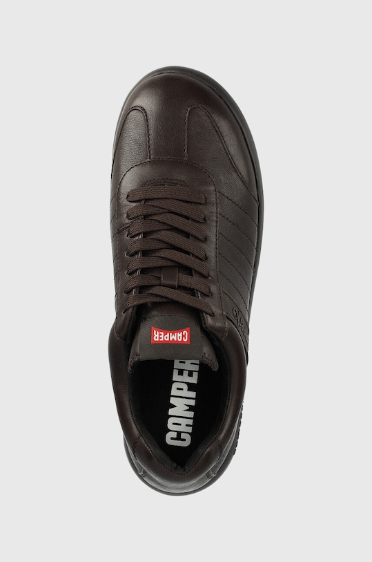 Шкіряні кросівки Camper Pelotas коричневий K100752.002