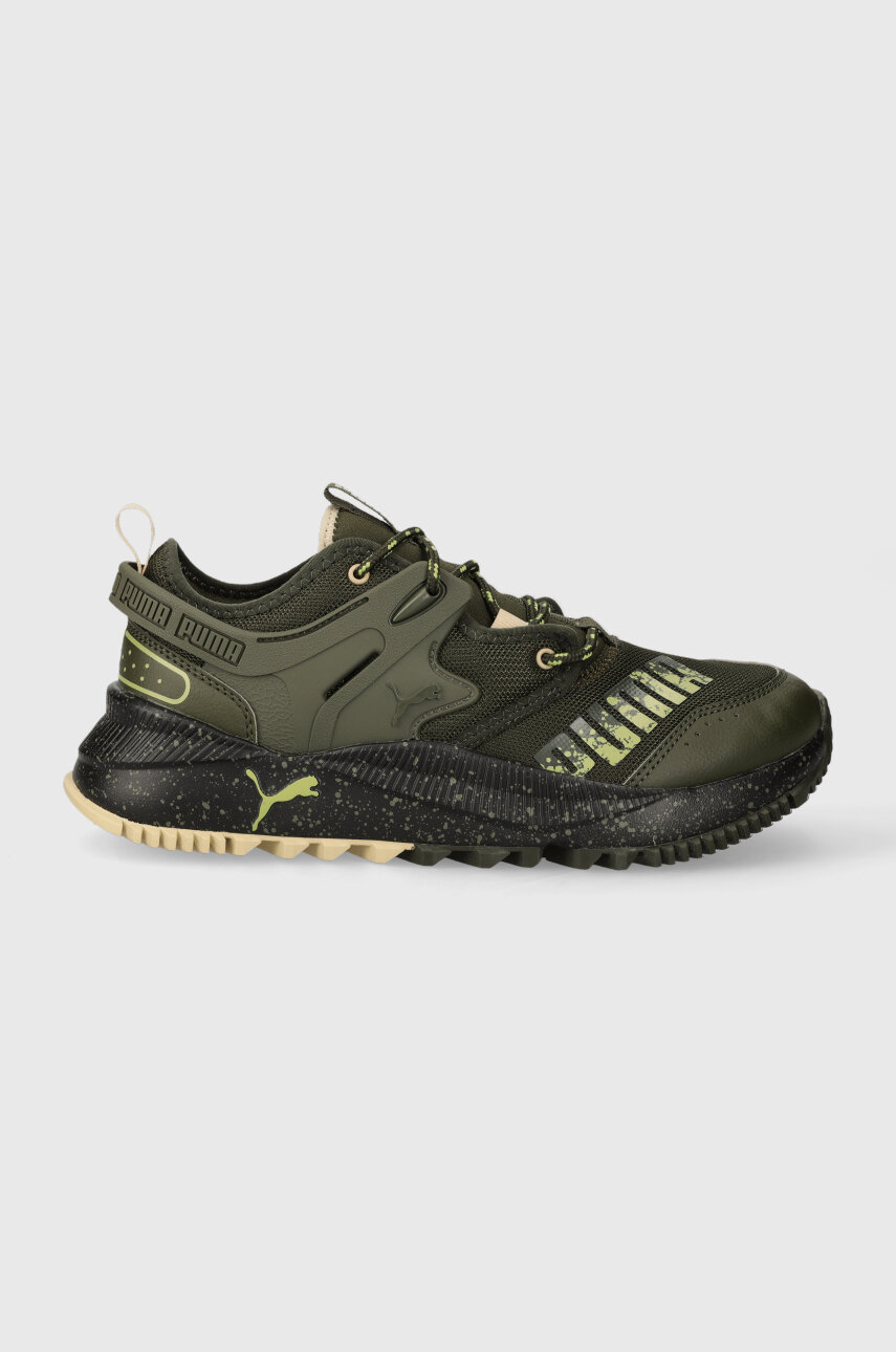 Puma buty do biegania Pacer Future Trail syntetyczny zielony 382884