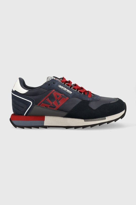 Sneakers boty Napapijri Virtus semišová kůže námořnická modř NP0A4H6J.176