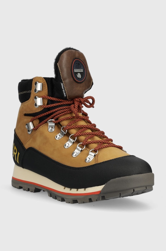 Napapijri buty zamszowe Rock NP0A4H6Z.NBI brązowy AW22