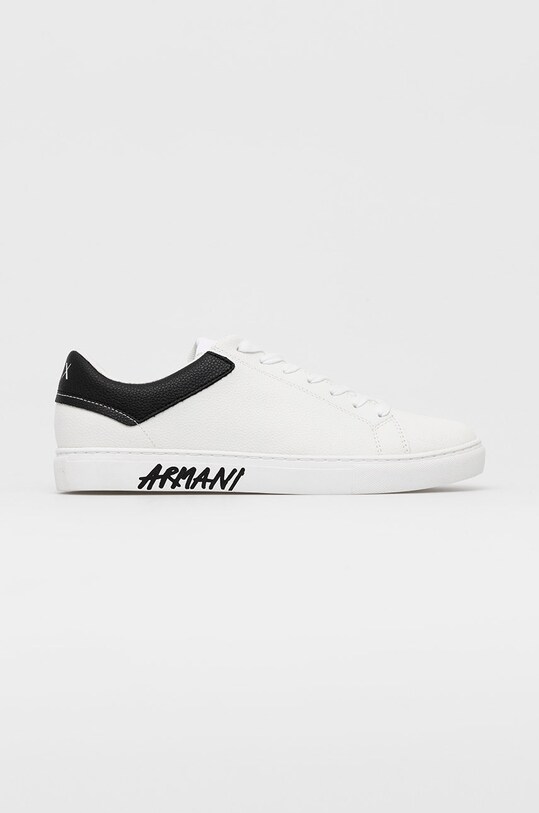Кожени маратонки Armani Exchange бял XUX145.XV598.K488