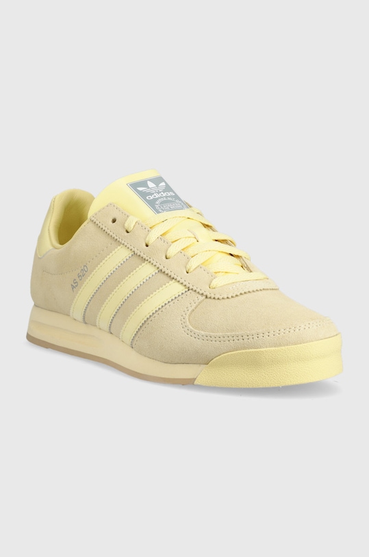 adidas Originals sneakers din piele intoarsă As 520 GW9643 galben SS23