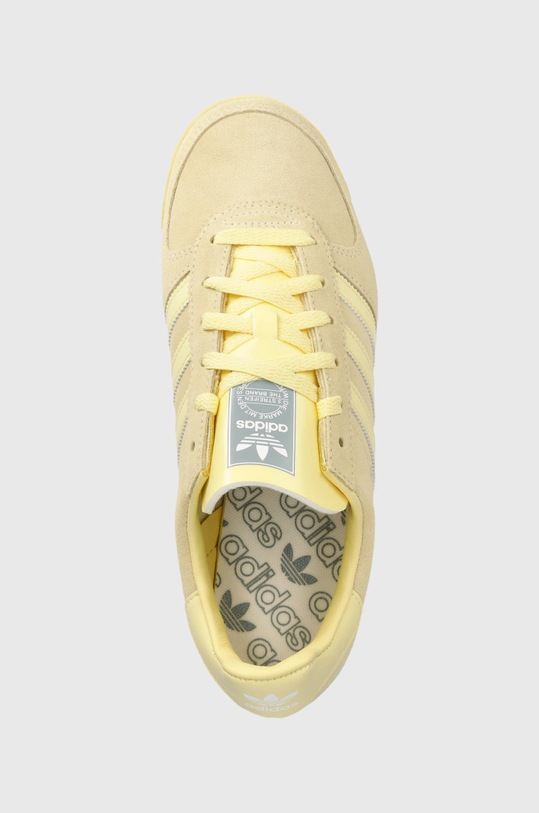 adidas Originals sneakers din piele intoarsă As 520 galben GW9643