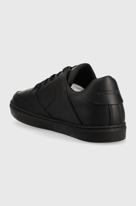 Boty Kožené sneakers boty Trussardi Perlite Basket Low 77A00463.9Y099998.K717 černá