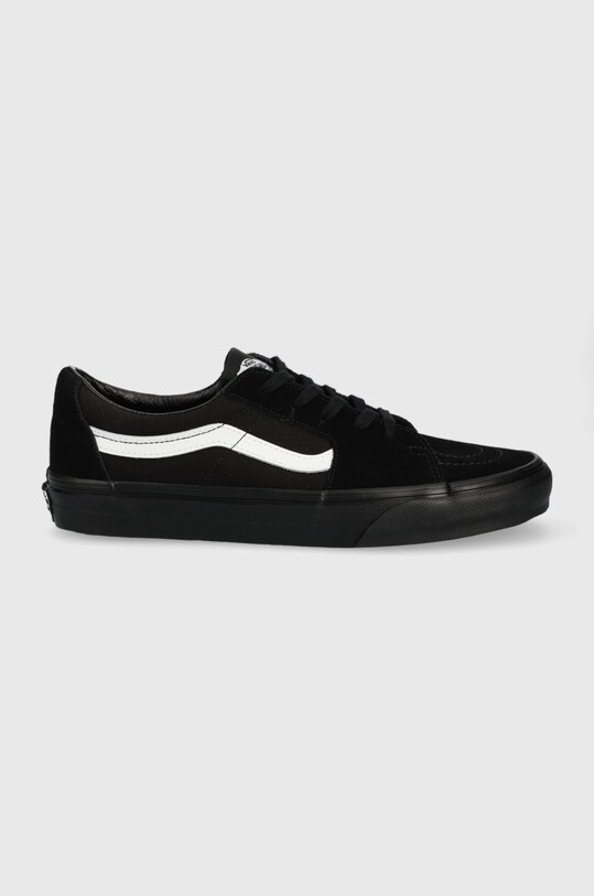 Tenisky Vans Sk8-low semišová koža čierna VN0A5KXDBZW1