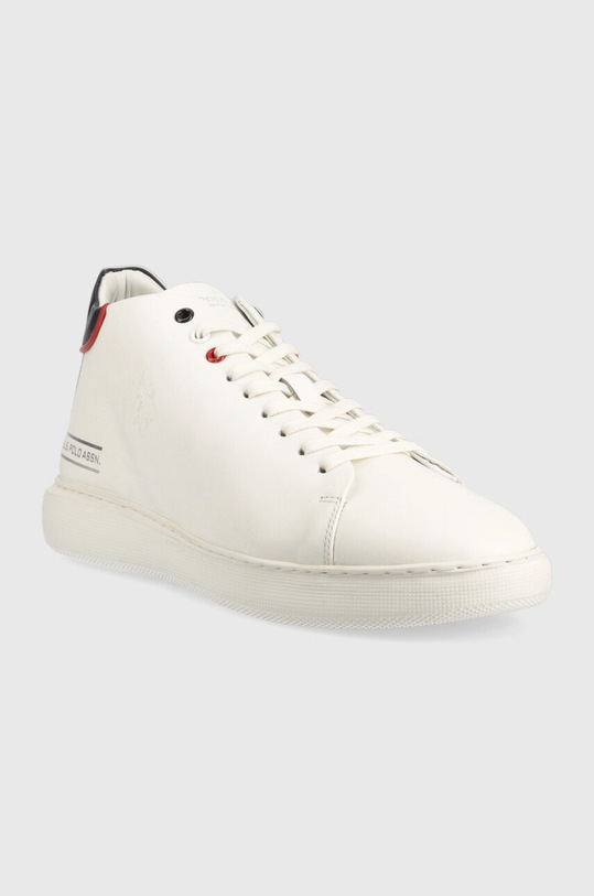 U.S. Polo Assn. sneakersy skórzane CRYME CRYME004M.BL1.WHI biały AW22