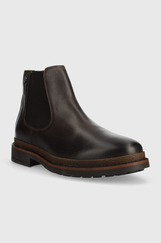 Kožne gležnjače U.S. Polo Assn. Yann YANN001M.BL1.DBR002 smeđa AW22