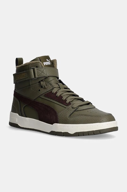 Puma sneakers RBD Game WTR piele verde 387604