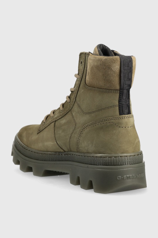 Obuwie G-Star trapery zamszowe Noxer 2242020814.OLV zielony