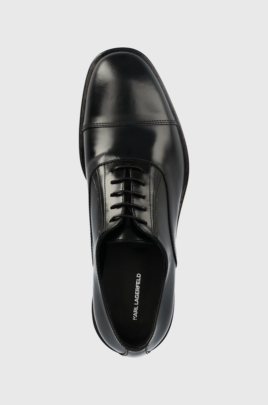 Karl Lagerfeld półbuty skórzane URANO IV KL12214.000 czarny KL12214.000