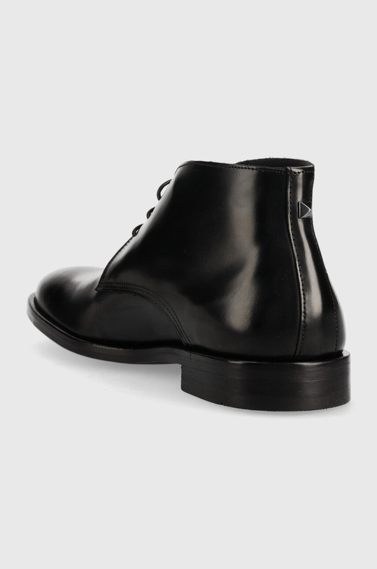 Obuwie Karl Lagerfeld półbuty skórzane URANO KL12246.000 czarny