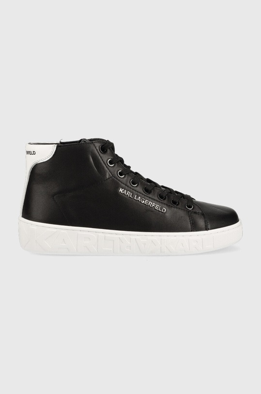 Karl Lagerfeld sneakers din piele Kupsole Iii negru KL51040.000