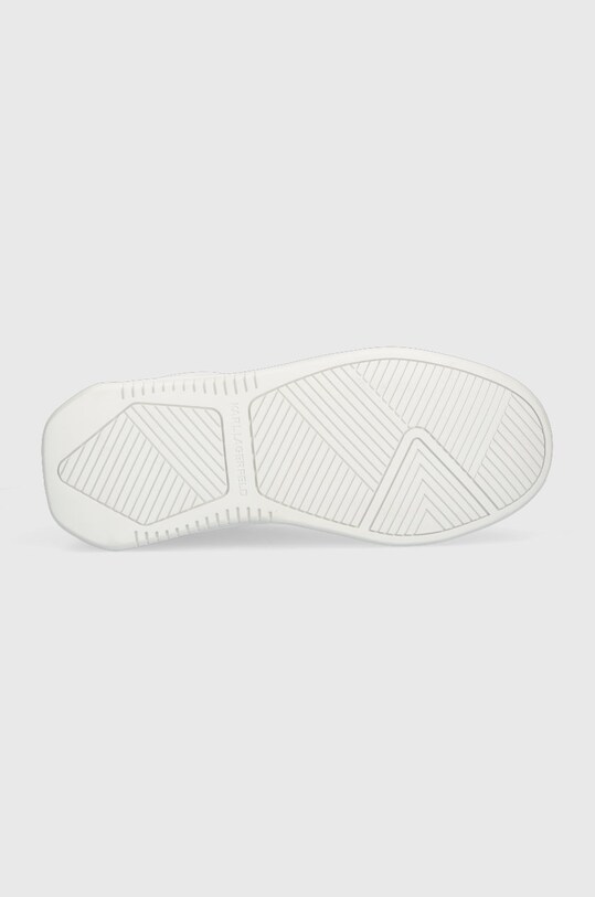Karl Lagerfeld sneakers din piele Elektro KL52020.01W alb