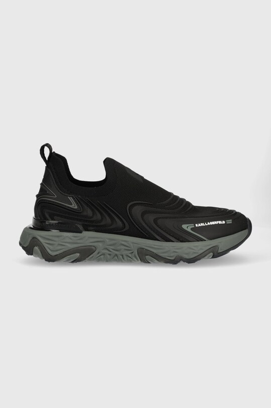 Karl Lagerfeld sneakers Blaze textil negru KL52415.H0X