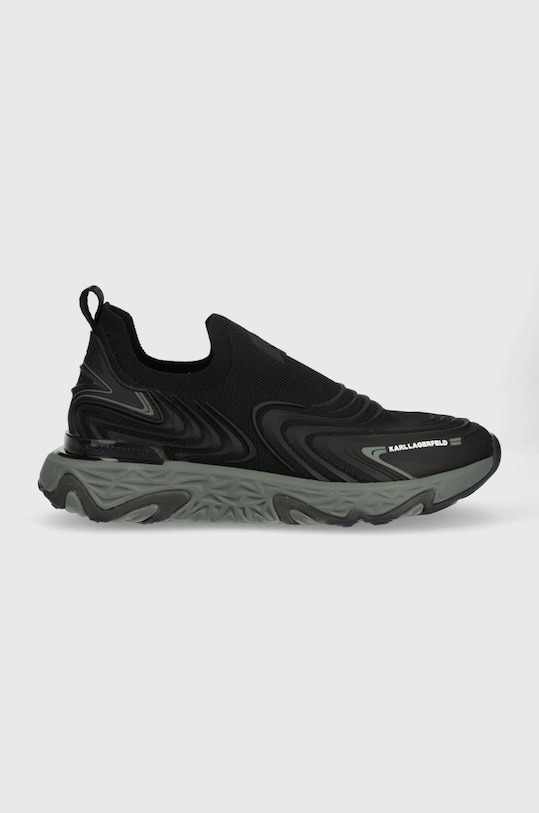 Karl Lagerfeld sneakers Blaze textil negru KL52415.H0X