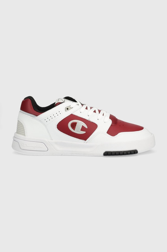 Kožené sneakers boty Champion přírodní kůže burgundské S21877
