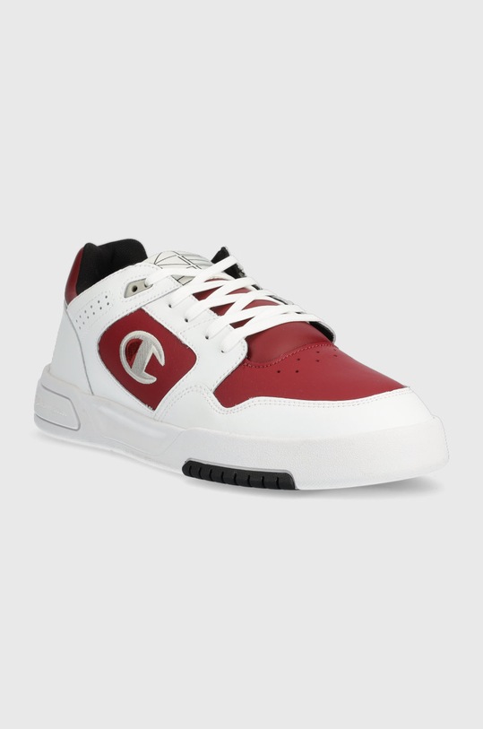 Kožené sneakers boty Champion S21877 burgundské SS23