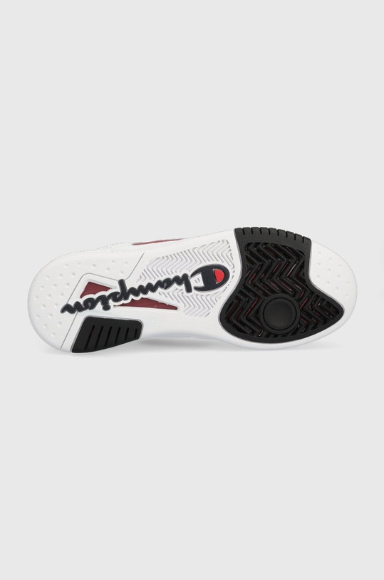 Kožené sneakers boty Champion S21877 burgundské