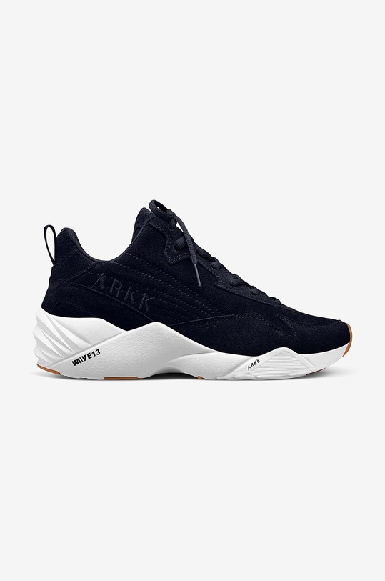 Arkk Copenhagen sneakersy zamszowe niska niebieski CA6100.0052.M