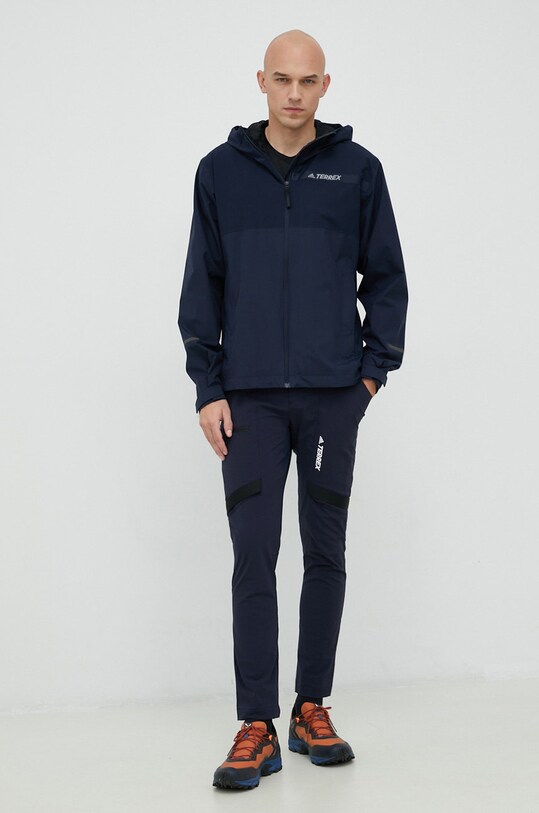 adidas TERREX spodnie outdoorowe Zupahike HH9238 granatowy AW22