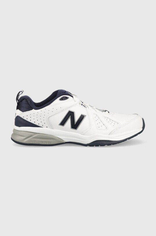 Tréningové topánky New Balance 624v5 usňová koža biela MX624WN5