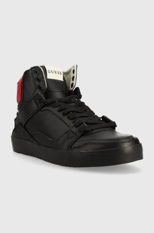 Guess sportcipő Lodi Special FM8LOS.LEA12.BLACK fekete AW22