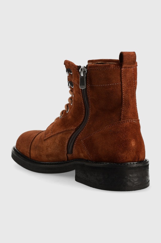 Obuwie Guess buty zamszowe Arco Lace Up FM8ALU.SUE10.COFFE brązowy