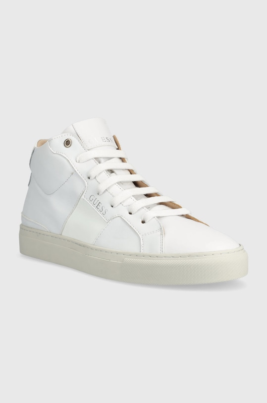 Guess sneakersy Ravenna Mid FM8RAM.LEA12.WHITE biały AW22