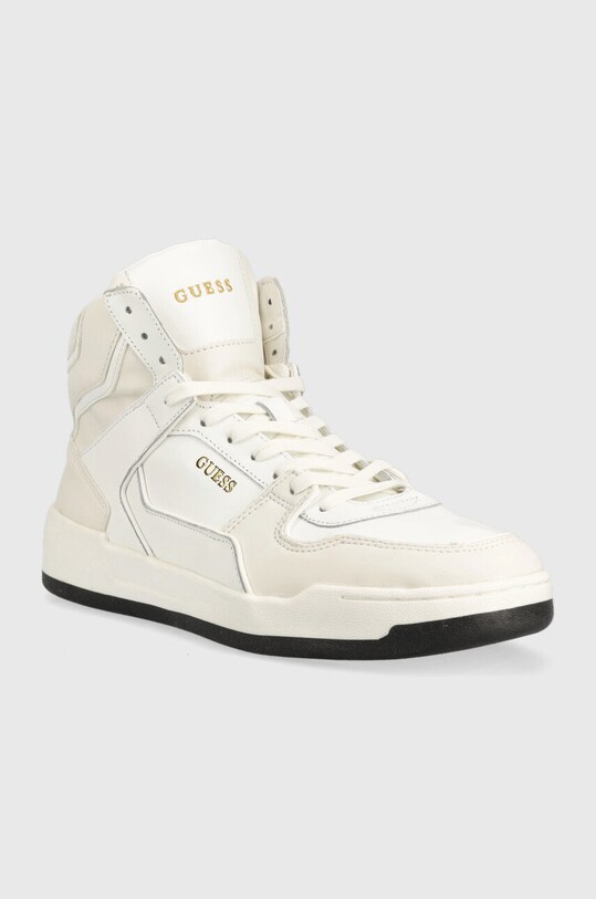 Guess sneakersy Vicenza High FM8VIH.LEA12.WHITE biały AW22