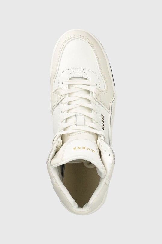 Guess sneakersy Vicenza High biały FM8VIH.LEA12.WHITE