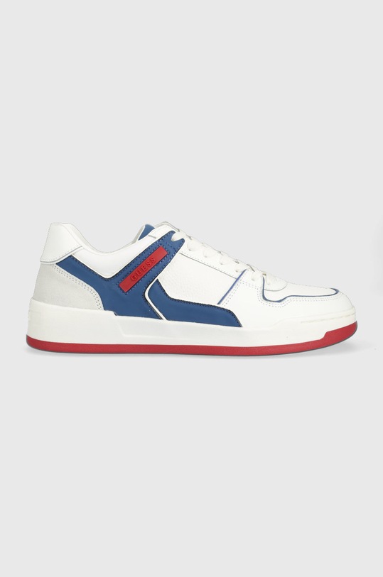 Guess sneakersy Vicenza Low imitacja skóry licowej biały FM8VIL.PEL12.WHITE