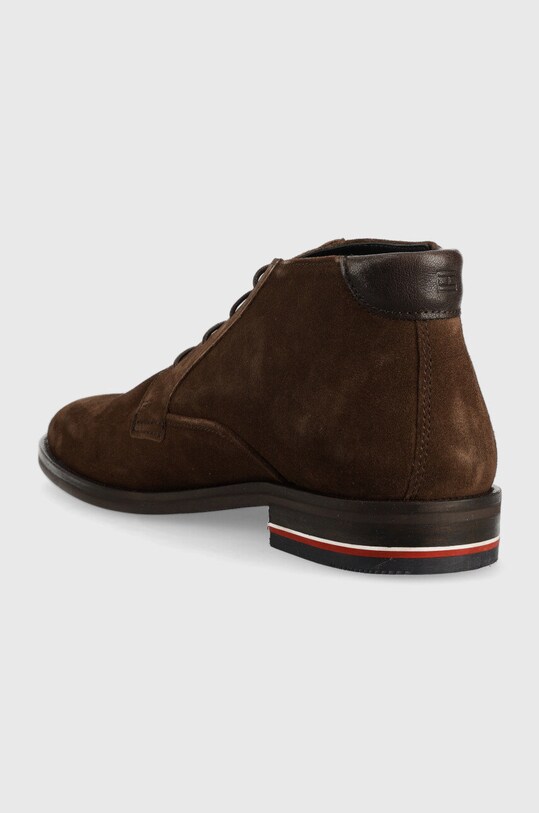 Παπούτσια Σουέτ παπούτσια Tommy Hilfiger FM0FM04174.GT6 καφέ